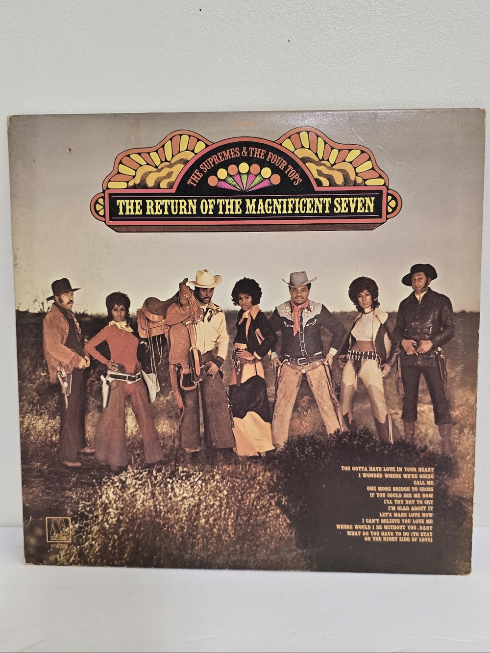 THE SUPREMES and THE FOUR TOPS The Return Of The Magnificent Seven Vinyl 1971